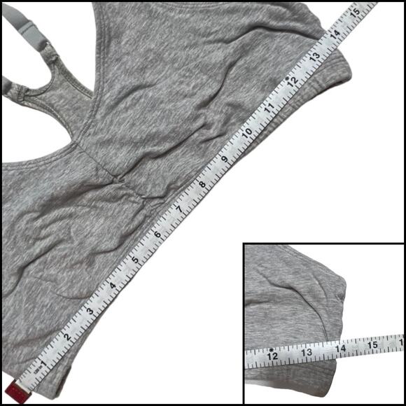 Barely There Wire Free Bralette Sports Bra Top Bundle Lavender Gray Size XL - Picture 7 of 9